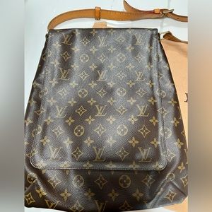 Louis Vuitton Monogram Musette GM Bag